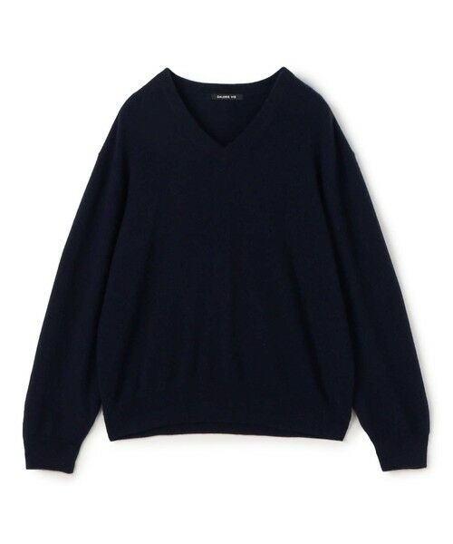セール】 スコットランドカシミヤ Vネックプルオーバー （ニット