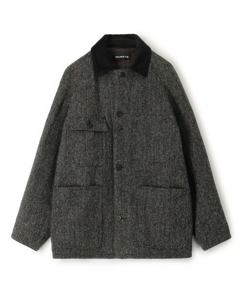 セール】 ヘリンボーンツイード カバーオールジャケット （その他