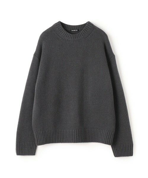 ファインウールクルーネックニット （ニット・セーター