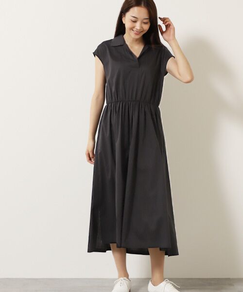 セール】 EXCELLAMI POPLIN ワンピース （ロング・マキシ丈ワンピース