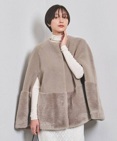 ボア マントコート （その他アウター）｜UNITED ARROWS / ユナイテッド