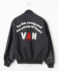 バックロゴ刺繍スウィングトップ （ブルゾン）｜VAN / ヴァン