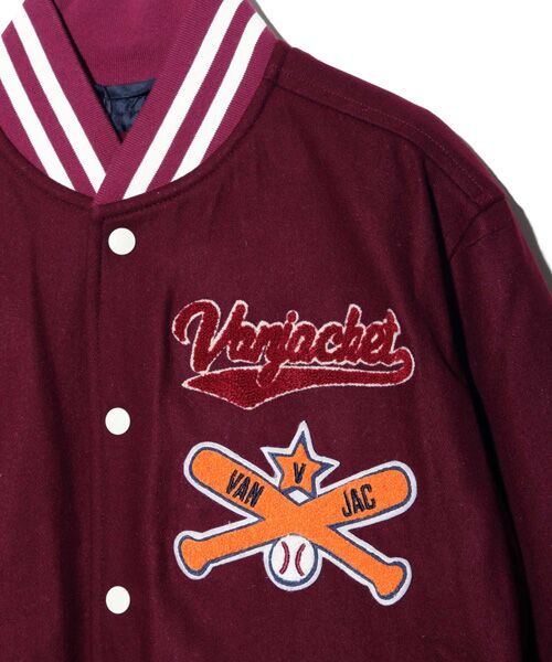 セール】 メルトンスタジアムジャンパー （ブルゾン）｜VAN / ヴァン