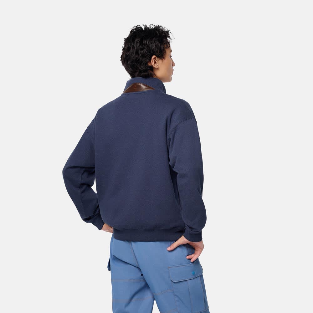 TOKYO DESIGN COLLECTIVE】 ハーフジップ スウェットシャツ ユニ