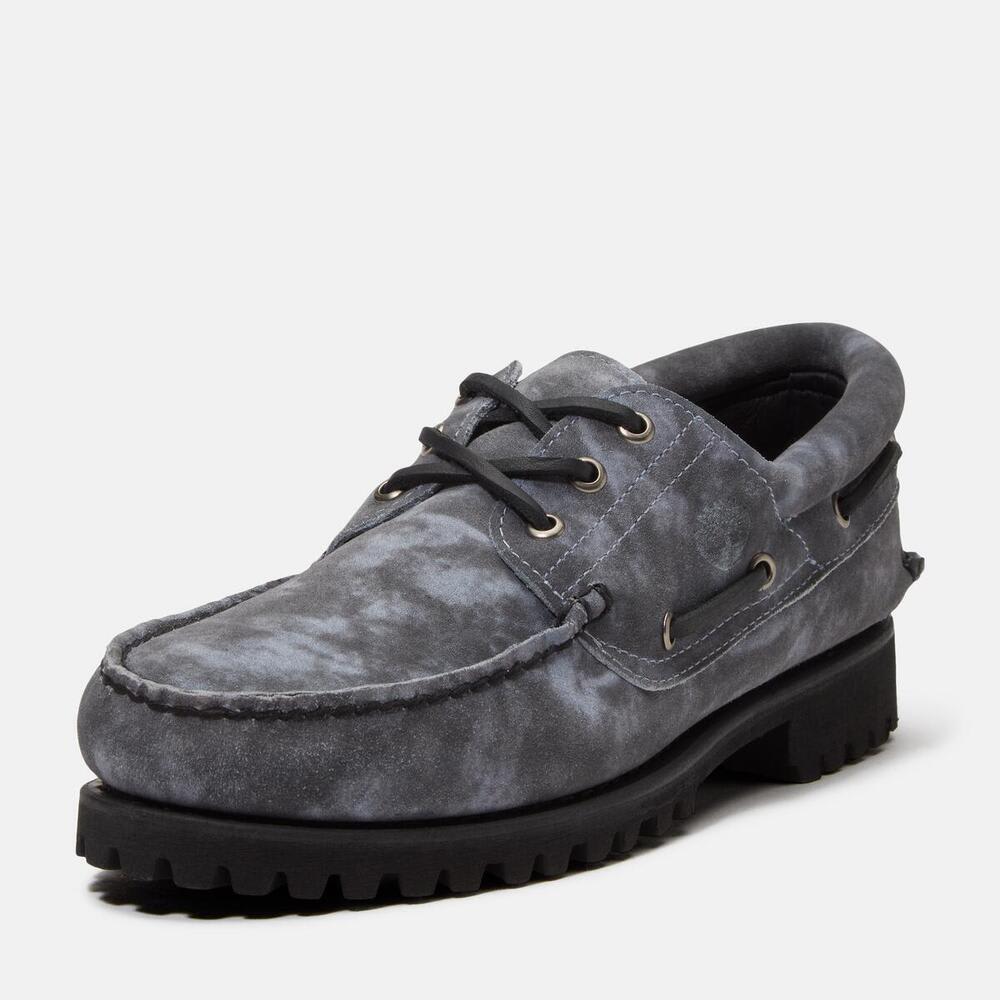 3アイ(3eye) ラグ ハンドソーン ボート シューズ メンズ