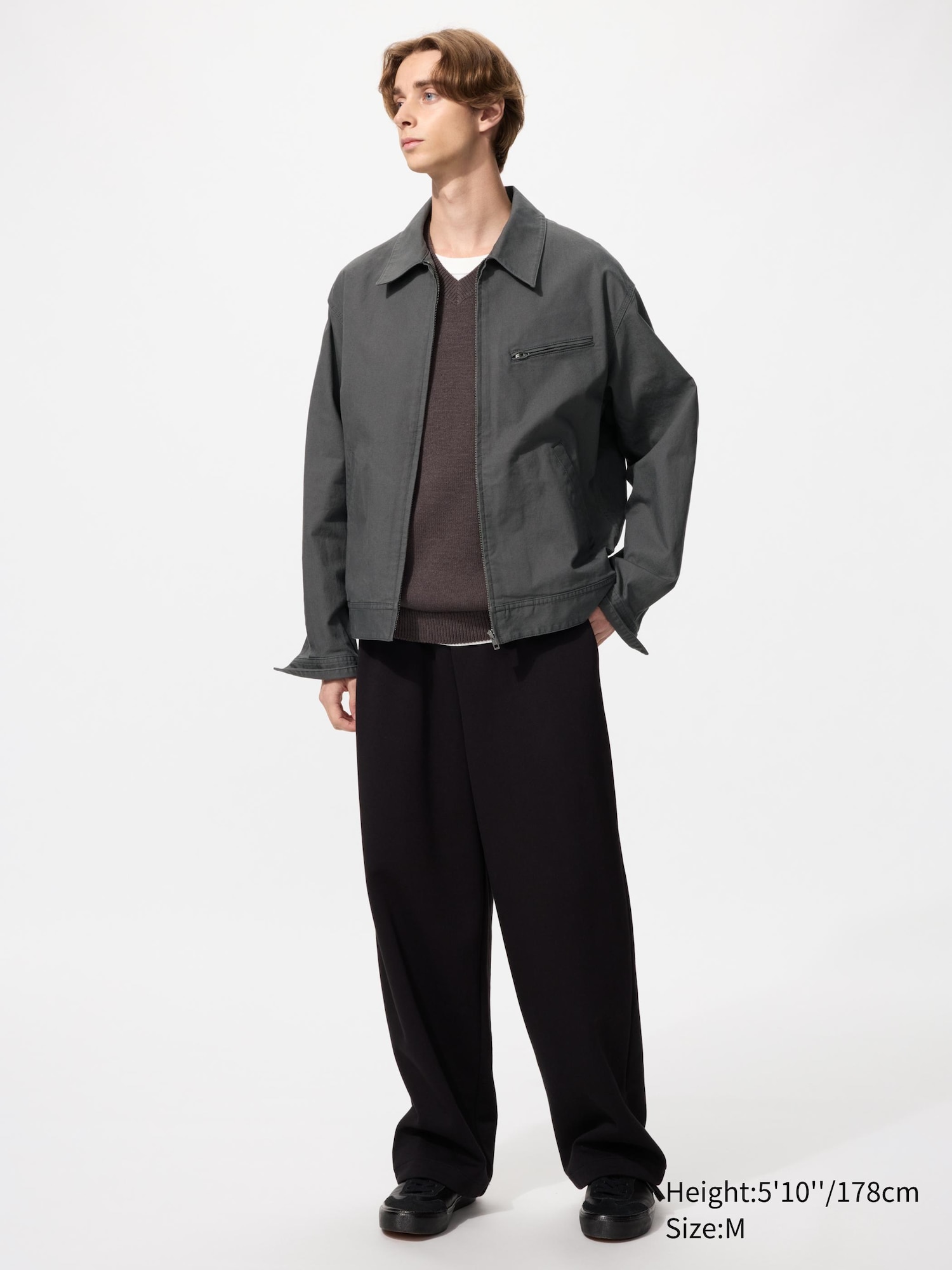 Unisex Zip-Up Blouson | UNIQLO DE