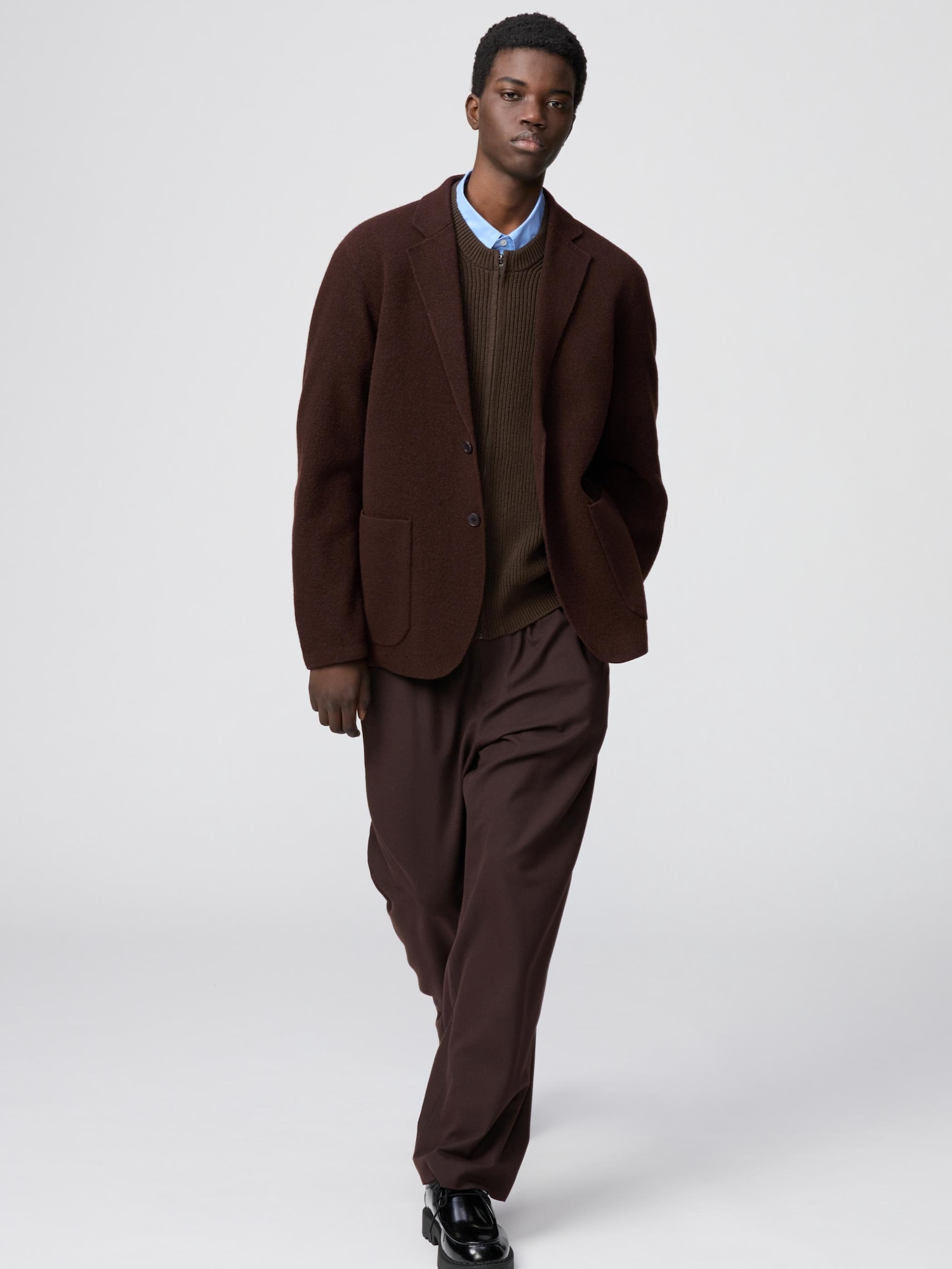 ユニクロ公式 | ニットジャケット