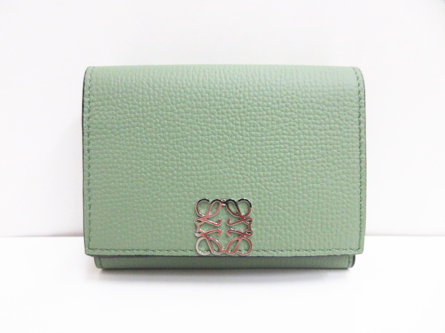 LOEWE ロエベ ビジネスカードケース ローズマリー グリーン 名刺ケース