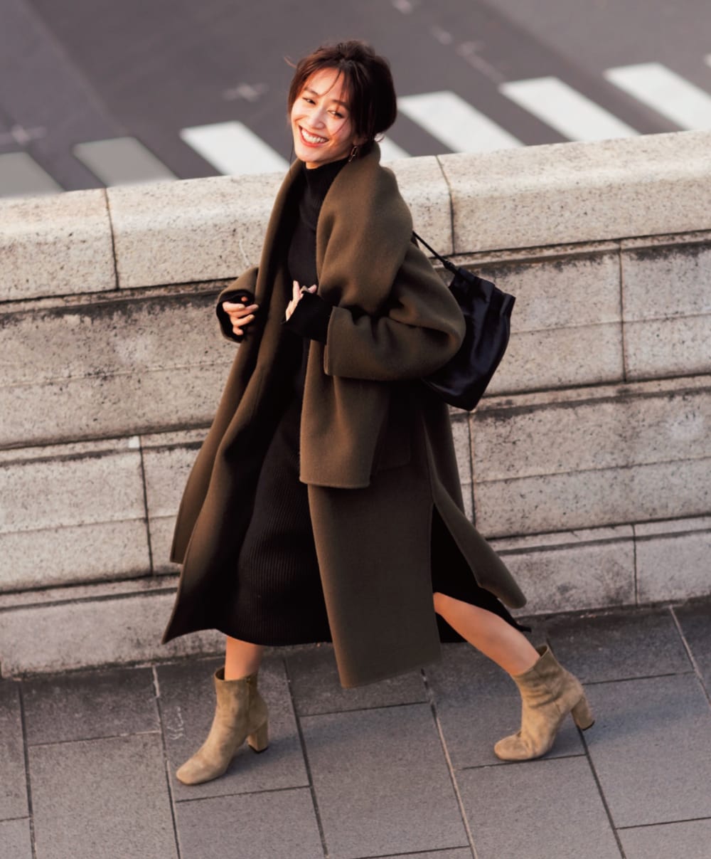 秋の新顔「ヌーディブーツ」で定番コーデを時短で垢抜け！ | VERY