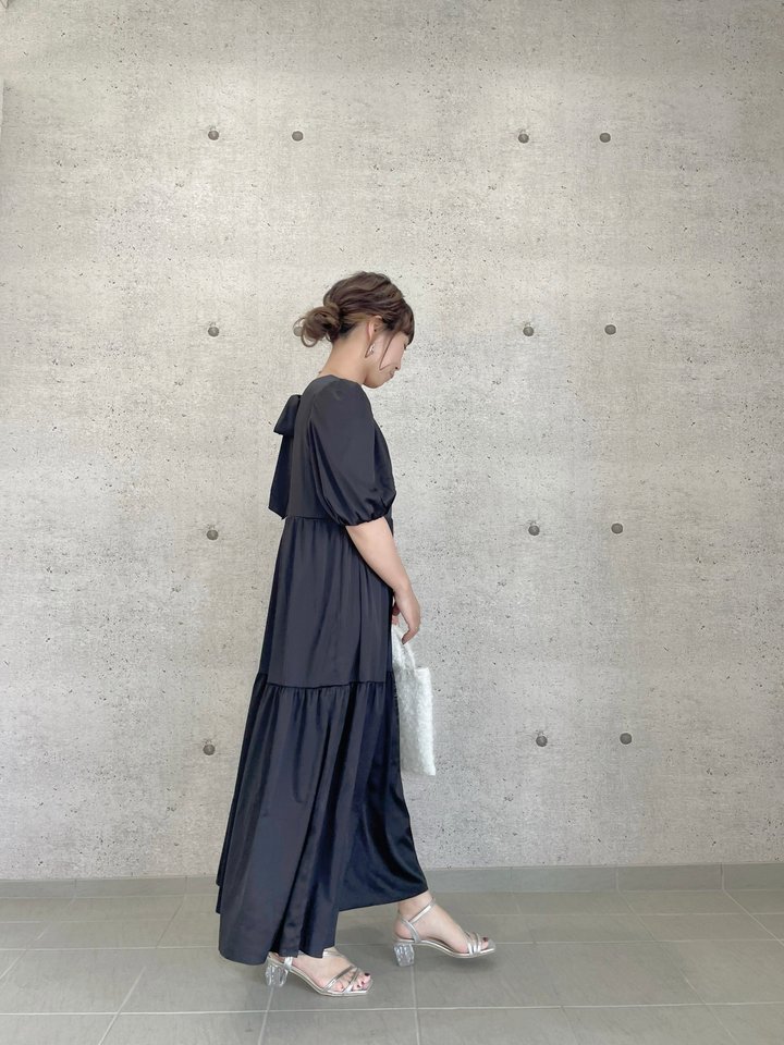 2way ティアード ワンピース HUIT 全3色｜hit321-0123【1】 - 半袖