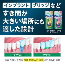 ヨドバシ.com - ガム GUM GUM（ガム）歯間ブラシ L字型 極上フィット
