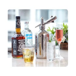 ヨドバシ.com - 日本炭酸瓦斯 炭酸水メーカー ステンレスサイホン 通販