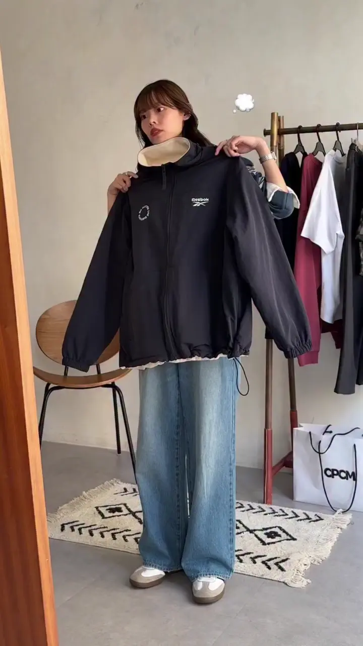 Reebok】リバーシブルブルゾン | CPCM(シーピーシーエム)レディース