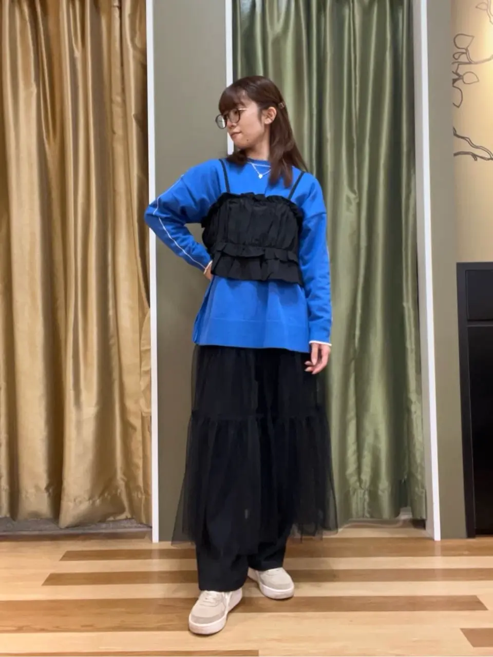 シャーリングキャミビスチェ/Green Parks（グリーン パークス）の