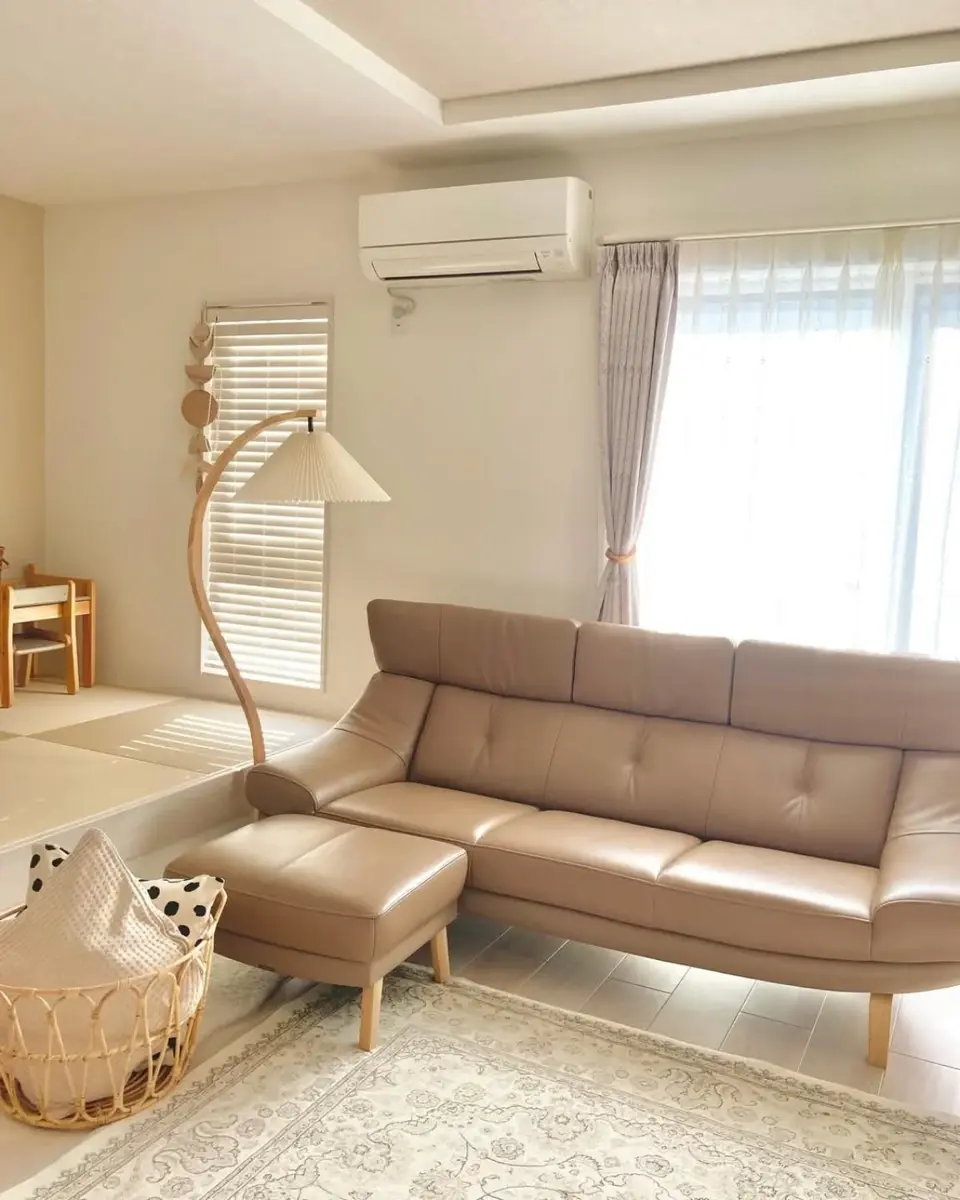 2人掛け] VeroMan レザー調 トーゴ ソファ ウレタン フロアソファ