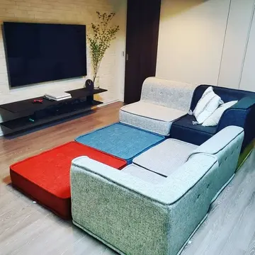 ヨギボー】モジュ コーナー ホワイトバーチ 送料無料 公式】Yogibo