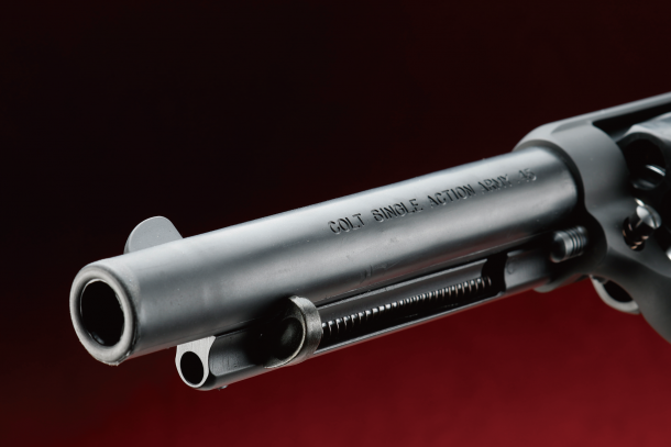 落としても安心。ガンプレイ練習モデル「ハートフォードSAA.45 ラバー