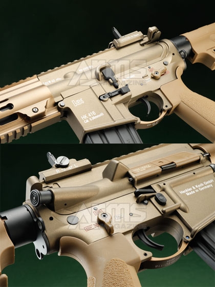 ドイツ連邦軍特殊部隊で使われるHK416の改修型を再現「E&C H&K HK416A7