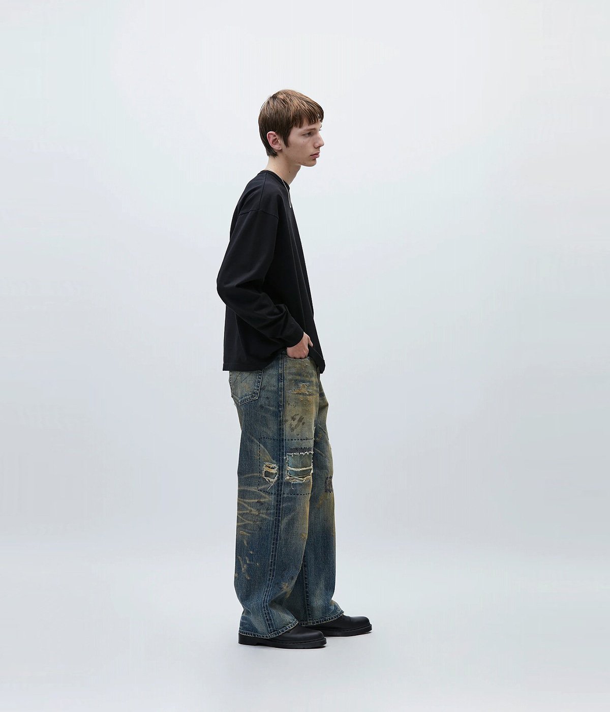 SAVAGE DENIM DP WIDE PANTS | NEIGHBORHOOD(ネイバーフッド) / パンツ