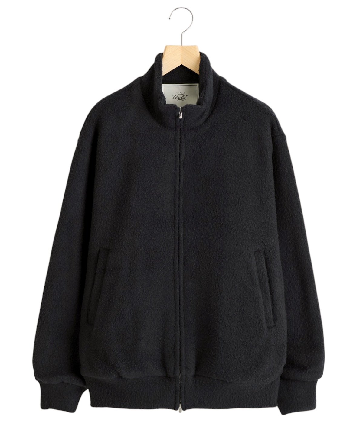 WOOL SUPER140's FLEECE TRACK JACKET | GOLD(ゴールド) / アウター