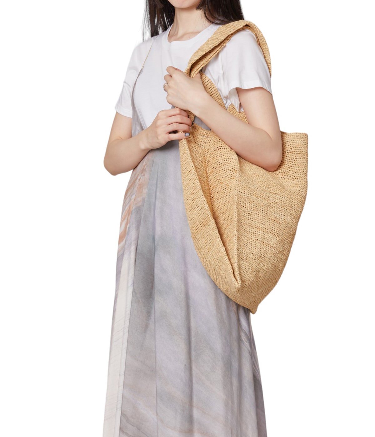 RAFFIA SHOPPING BAG | seya.(セヤ) / バッグ トートバッグ (メンズ