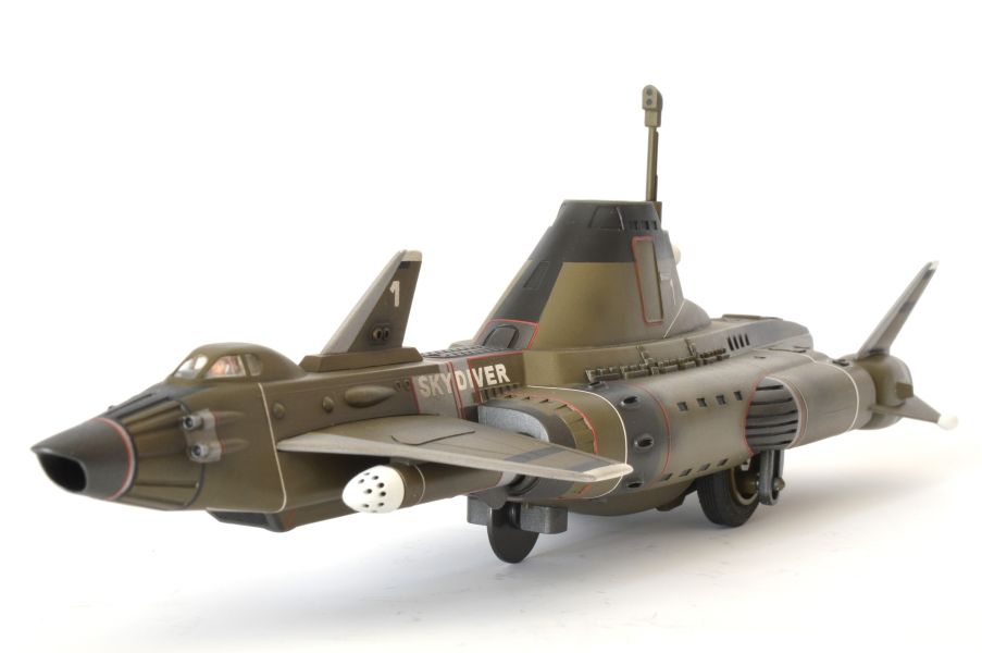 バンダイ 謎の円盤UFO スカイ ダイバー ギミック版 2023年完成作品