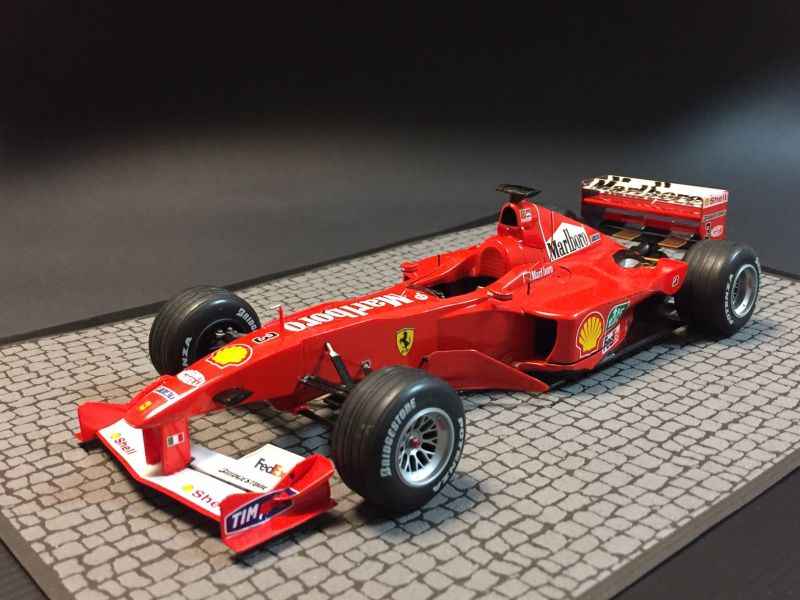 タミヤ 1/20 フェラーリ F1-2000 社外 スポンサー、カーボンデカール