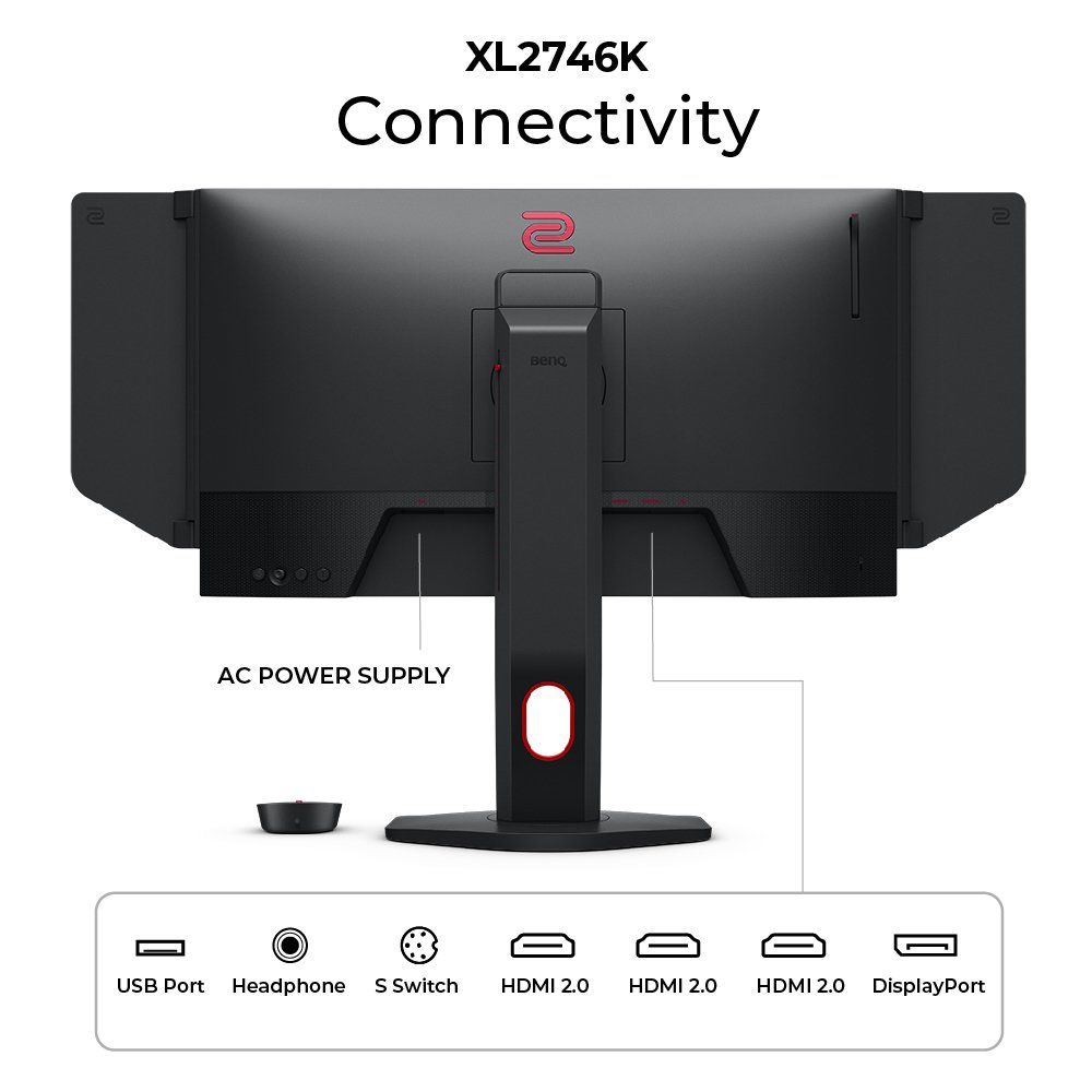 BenQ ZOWIE XL2746K 240Hz DyAc+ 27インチ e-Sports ゲーミング