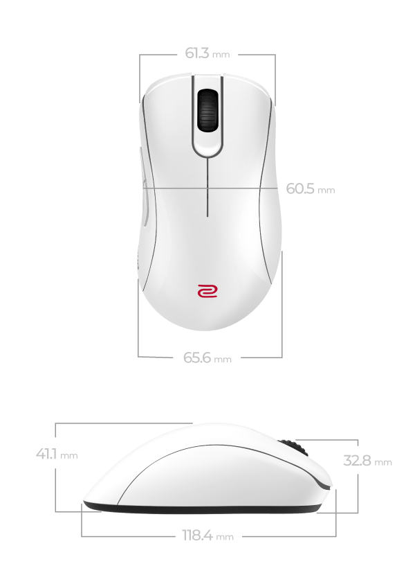 ZOWIE EC3-DW | 4K Wireless Gaming Mouse for Esports Glossy Edition