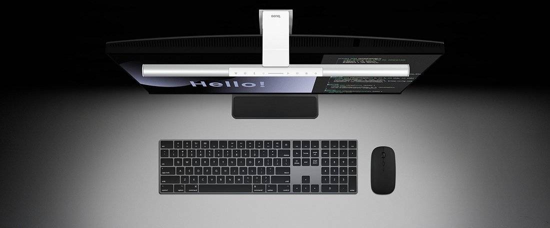 Dual Monitor Light Bar ScreenBar Pro | BenQ Hong Kong