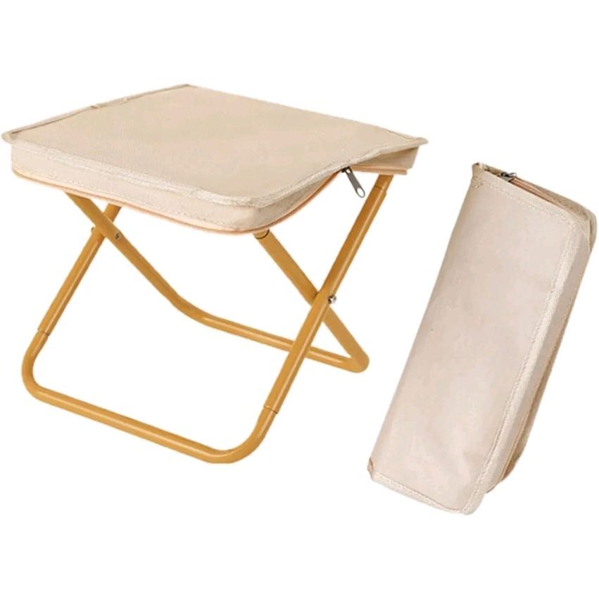 Handbag Folding Stool Zipper Bag Foldable Camping Chairs Picnic