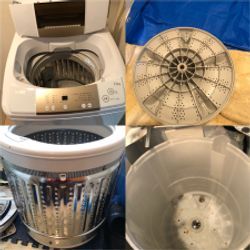 Haier 縦型洗濯機 JW-K70M 分解清掃実施 | おそうじFM - くらしの