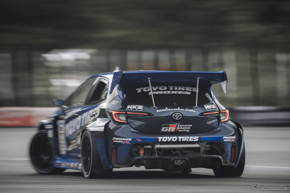 松山北斗が『GRカローラ』D1GP初投入で単走優勝！第3-4戦筑波の