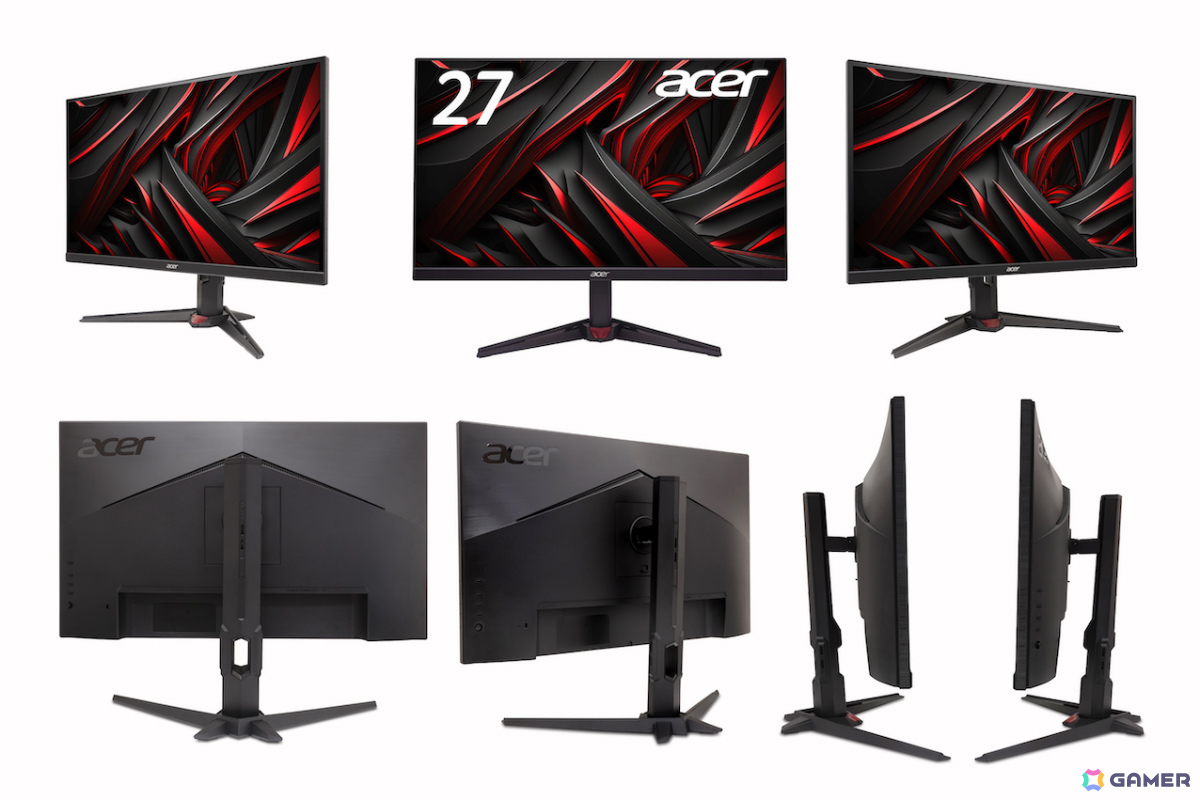 コンテンツに応じてFHD/320Hzと4K/160Hzを切り替えられるNitro