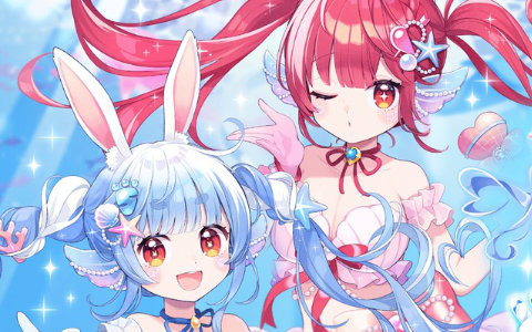 アバターアプリ「ポケコロツイン」で兎田ぺこらさん＆宝鐘マリンさんと