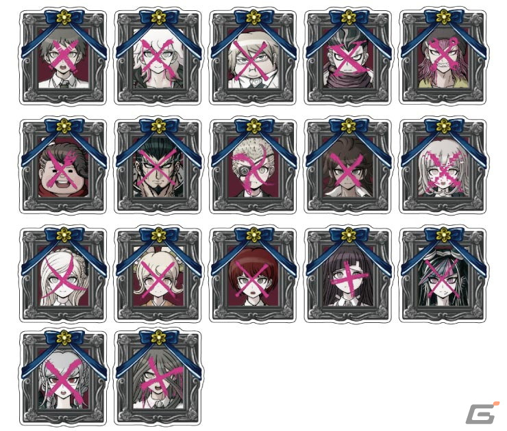 ダンガンロンパ」シリーズから複製画や遺影アクリルバッジ 2023年ver