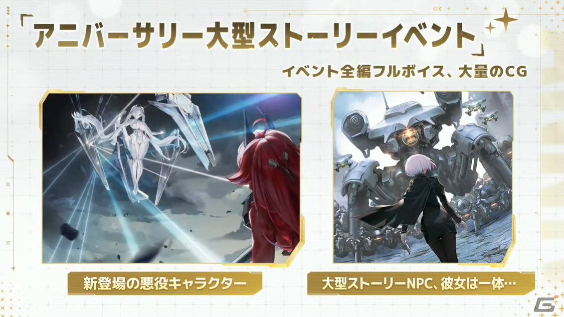 勝利の女神：NIKKE」1周年イベントではかつてのゴッデス部隊が活躍