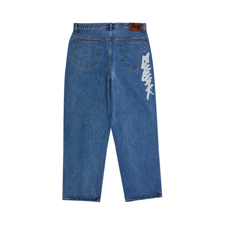 Buy Supreme x Zoo York Baggy Jean 'Washed Indigo' - SS25P76 WASHED