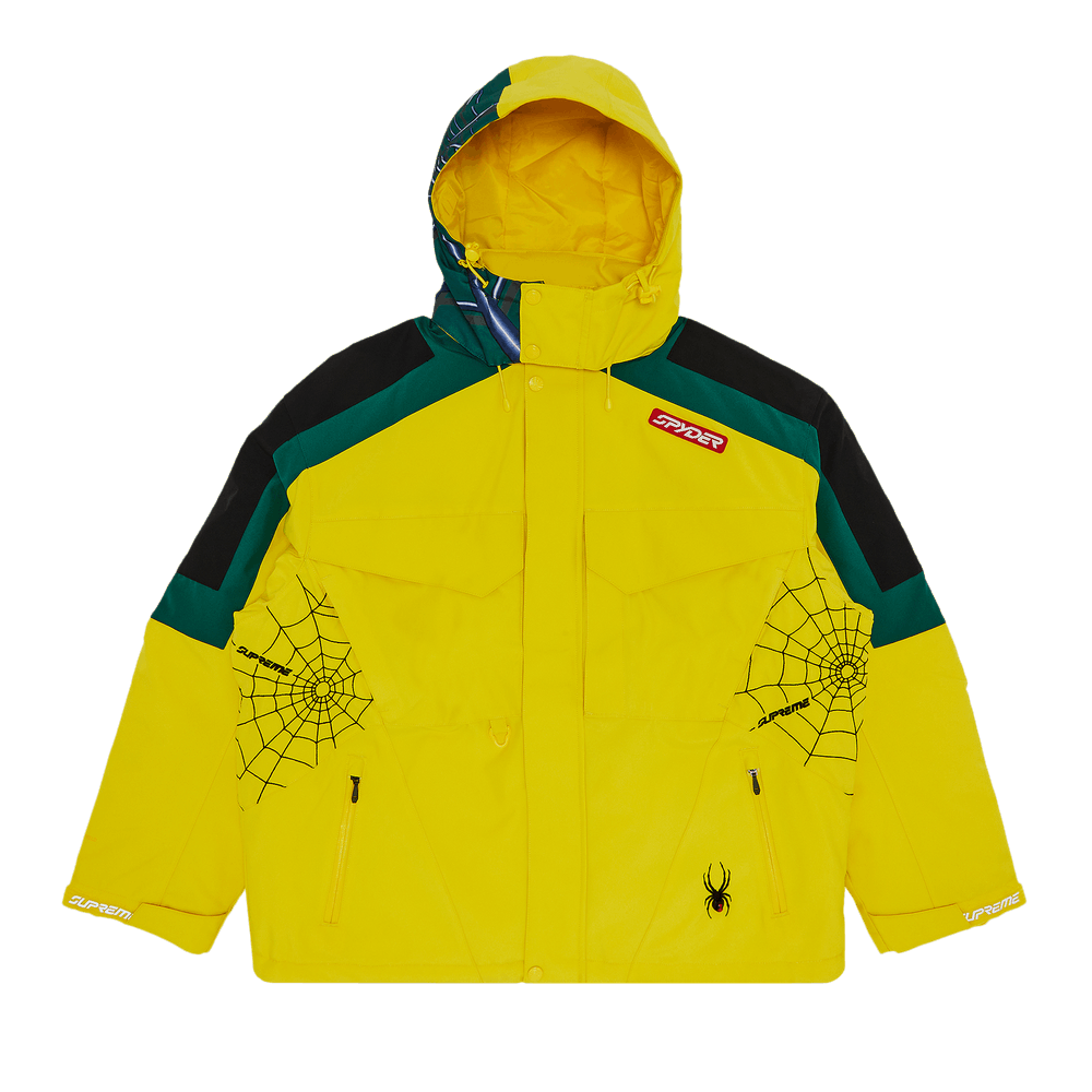 Buy Supreme x Spyder Technical Jacket 'Yellow' - FW24J49 YELLOW | GOAT