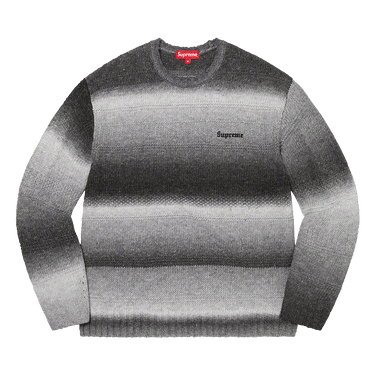 Buy Supreme Gradient Stripe Sweater 'Black' - FW22SK12 BLACK | GOAT IT