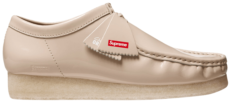 Buy Clarks Supreme x Wallabee 'Patent Leather Pack - Natural