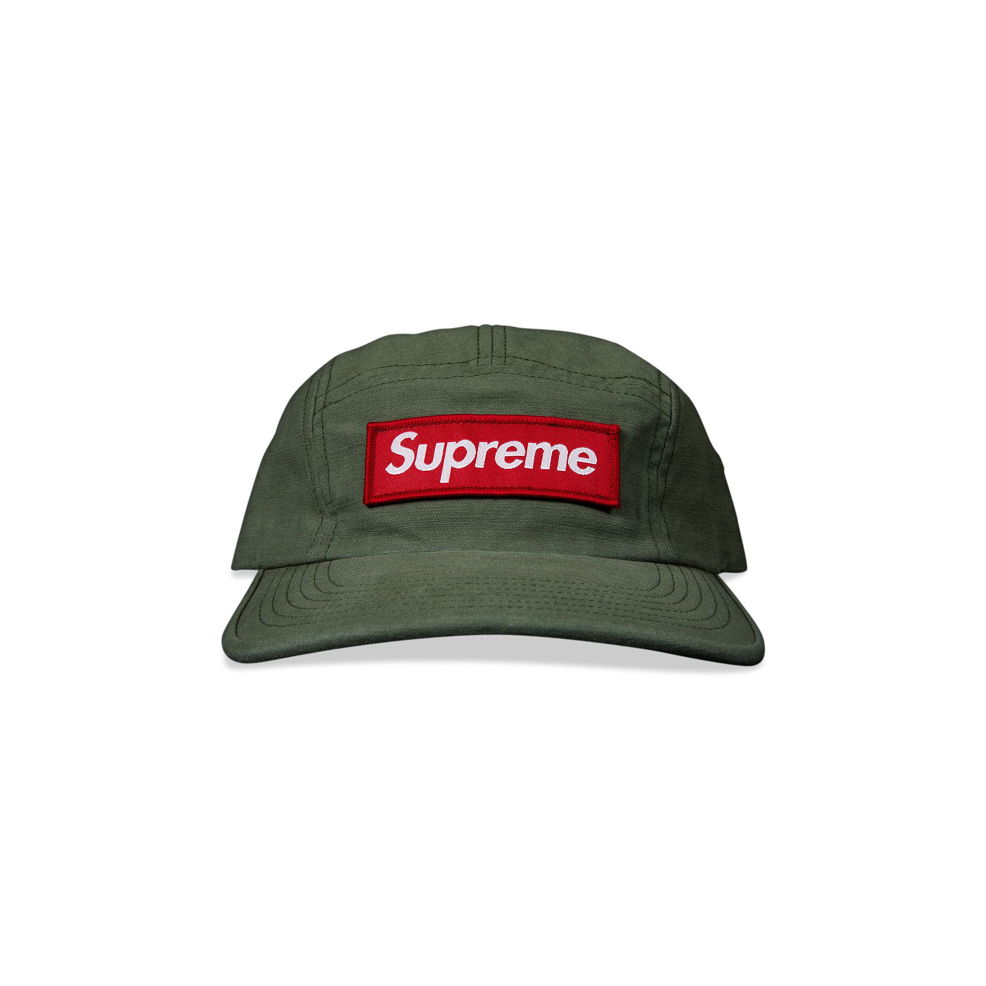 Buy Supreme Military Camp Cap 'Olive' - FW20H32 OLIVE | GOAT