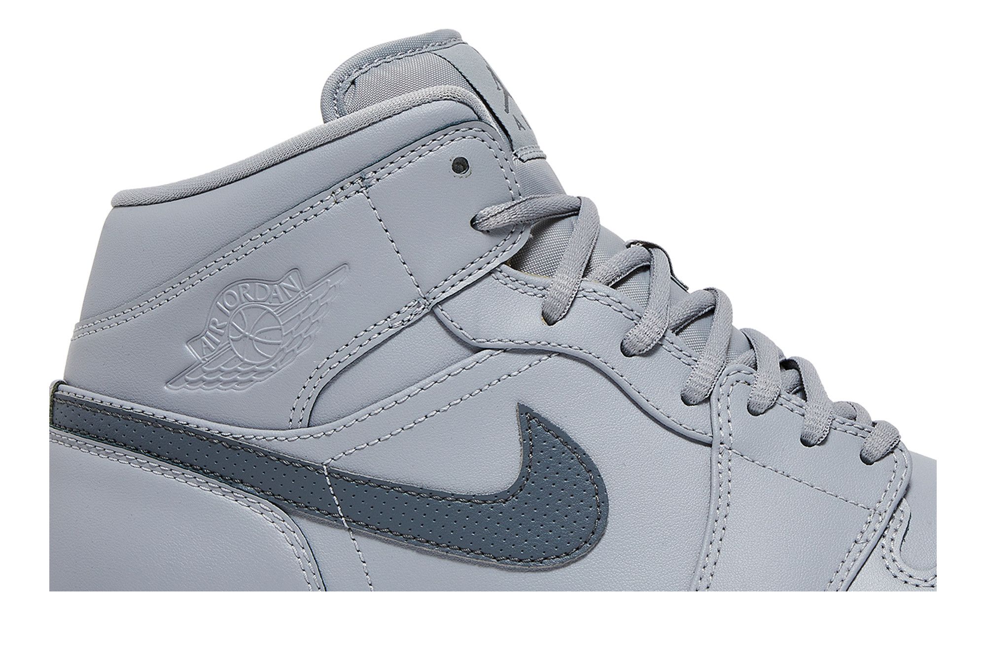 Buy Air Jordan 1 Mid 'Wolf Grey' - 554724 033 | GOAT