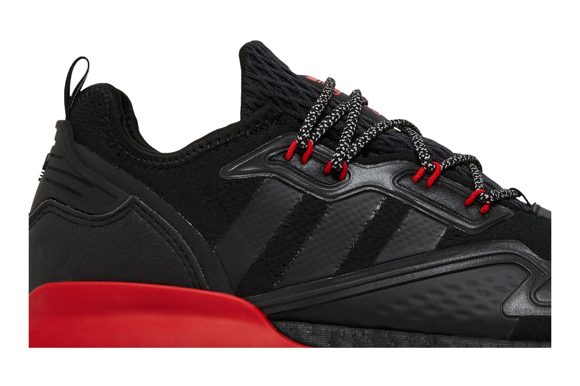 Buy Adidas ZX 2K Boost 'Black Scarlet' - H01925 | GOAT