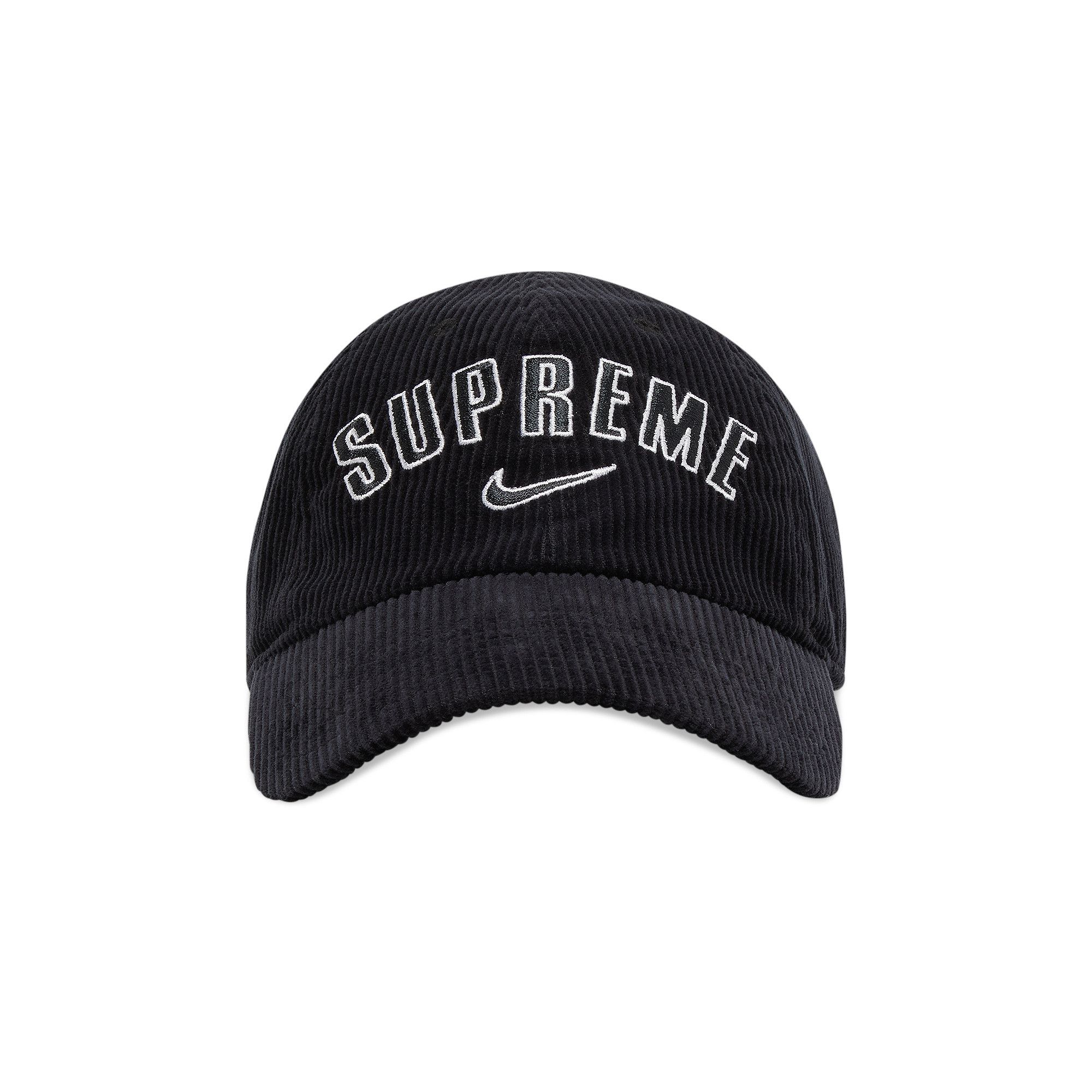 Buy Supreme x Nike Arc Corduroy 6-Panel 'Black' - SS22H2 BLACK | GOAT
