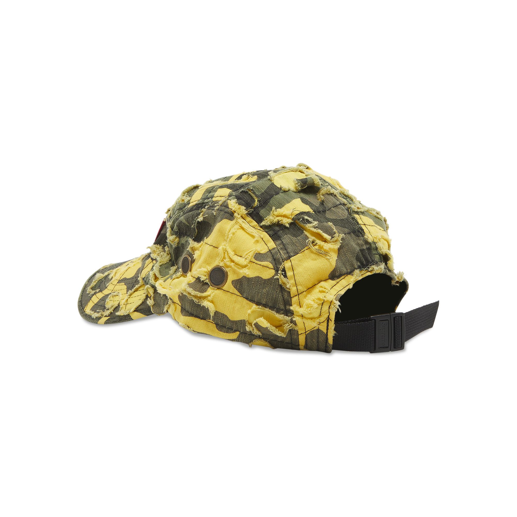 Buy Supreme x Griffin Camp Cap 'Yellow Camo' - FW22H106 YELLOW