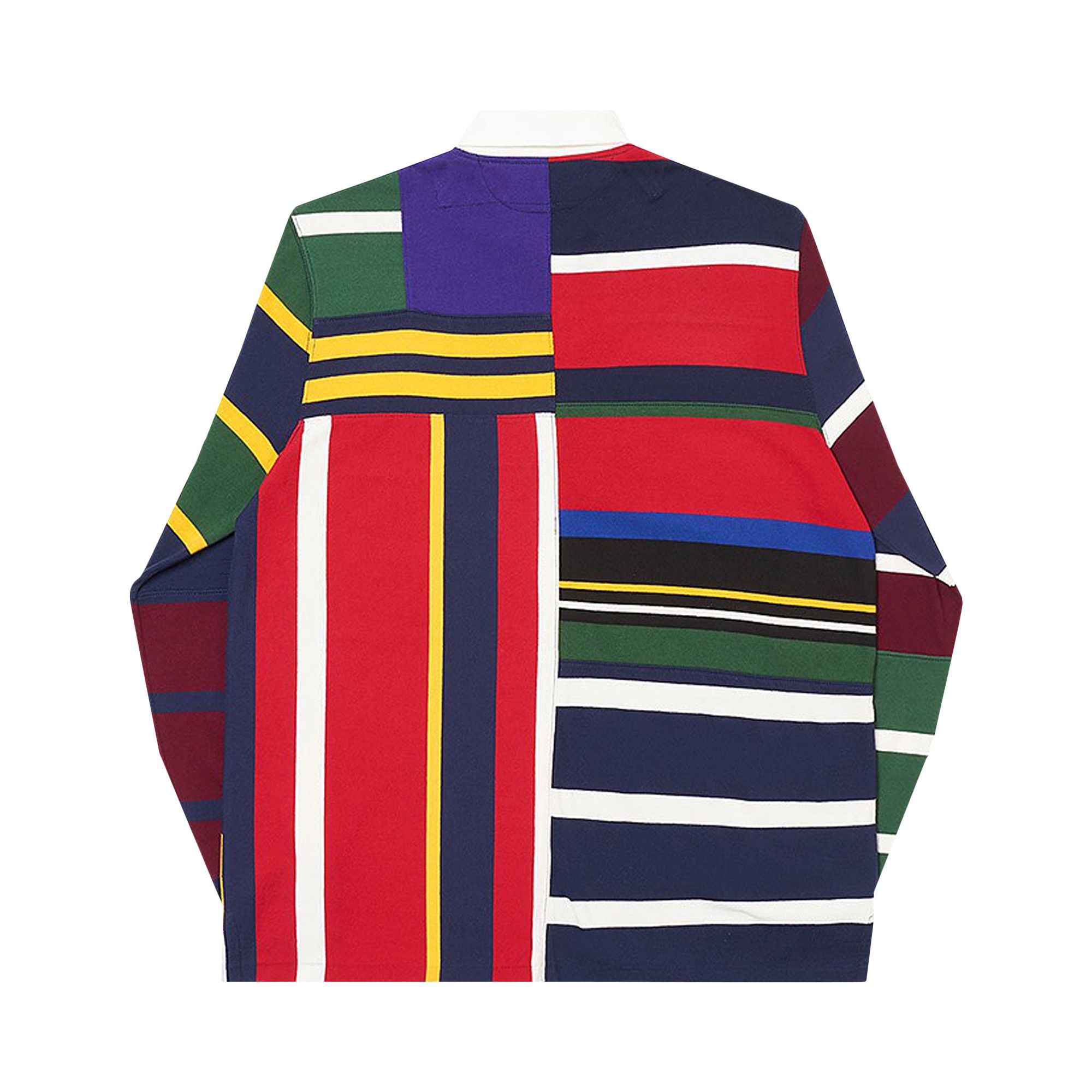 Buy Palace x Ralph Lauren Pieced Rugby Polo 'Multicolor