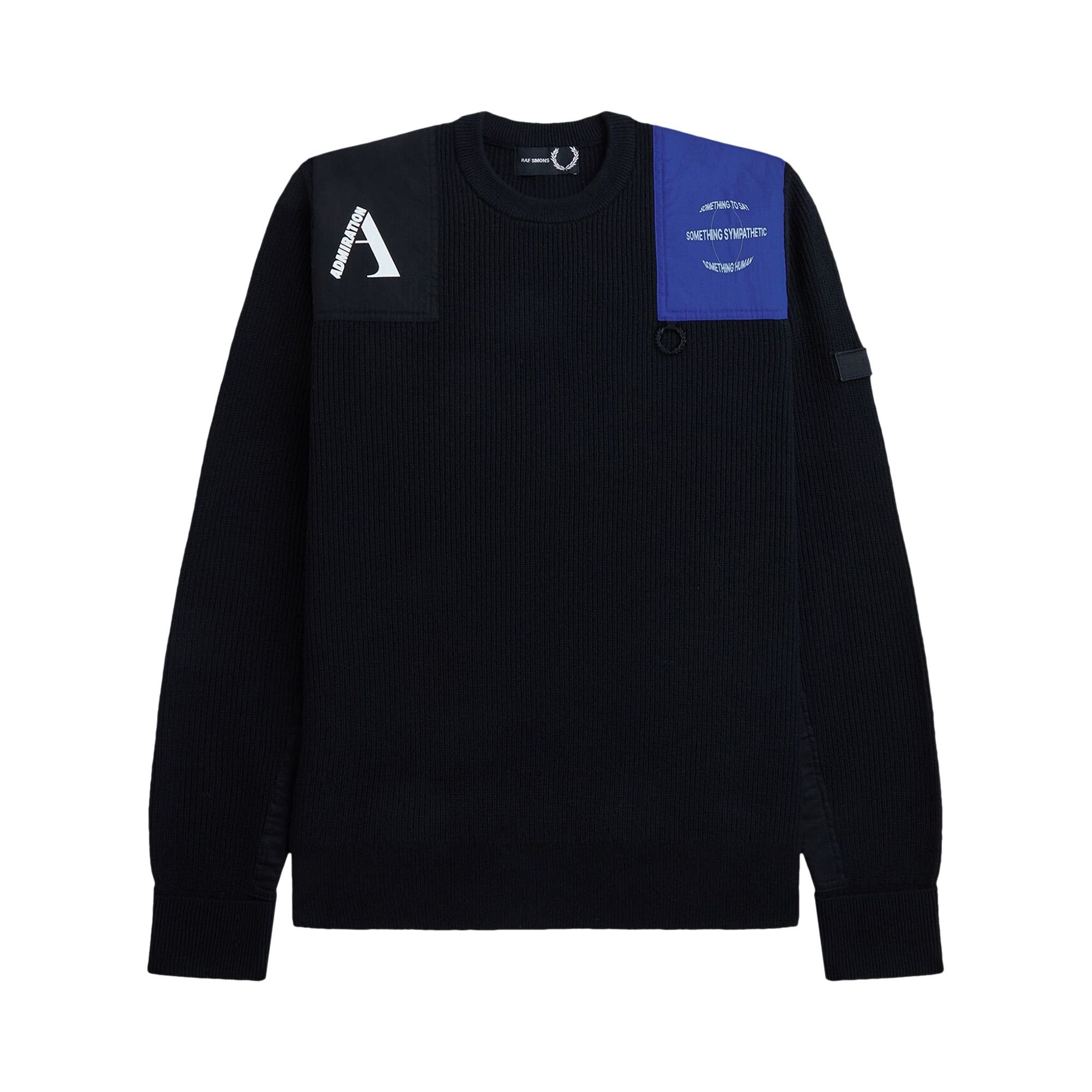 Buy Fred Perry x Raf Simons Military Jumper 'Black' - SK6519 102