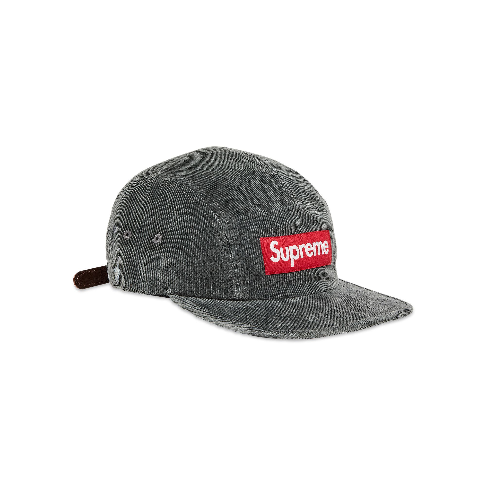 Buy Supreme Corduroy Camp Cap 'Grey' - FW23H150 GREY | GOAT