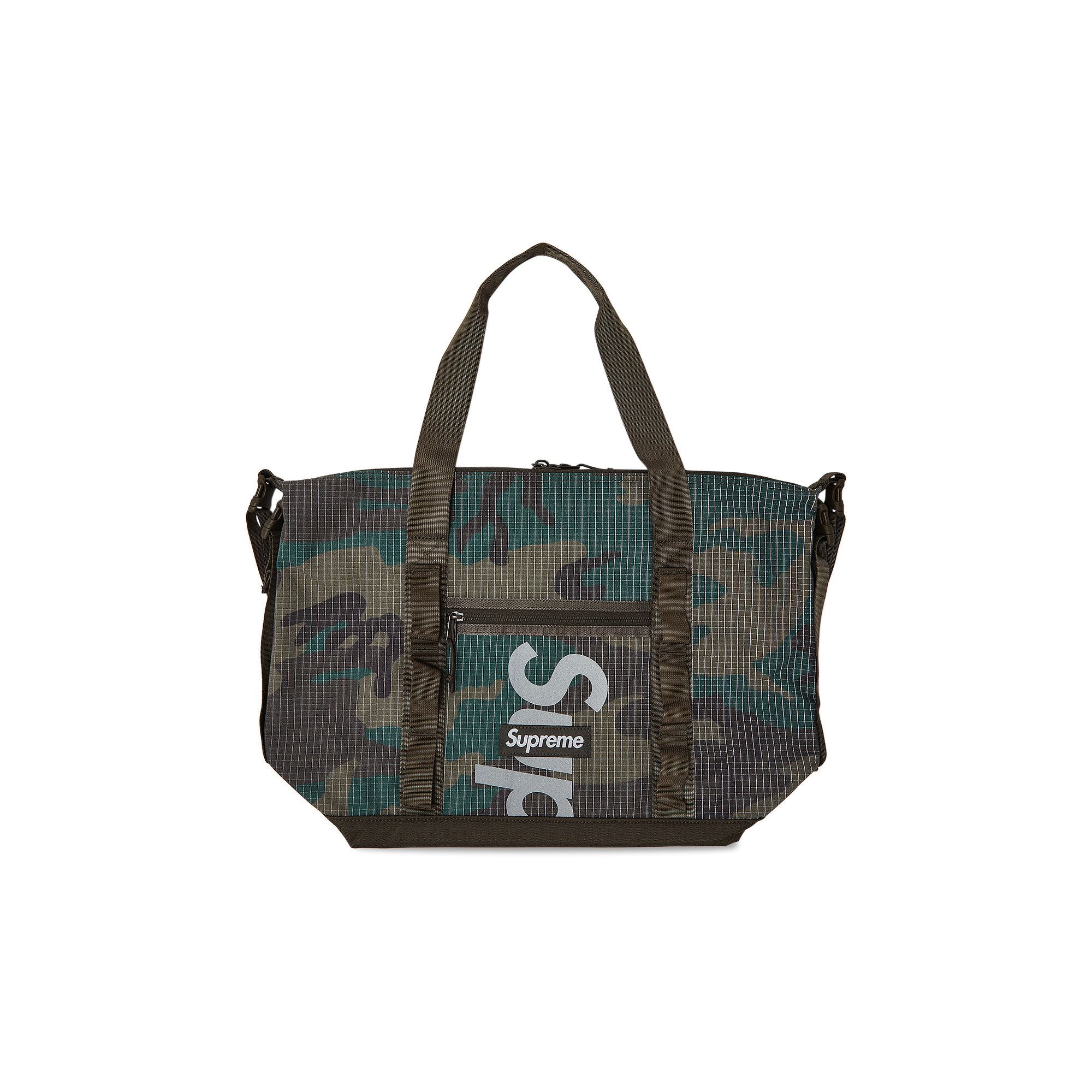 Buy Supreme Tote Bag 'Woodland Camo' - SS24B22 WOODLAND CAMO | GOAT
